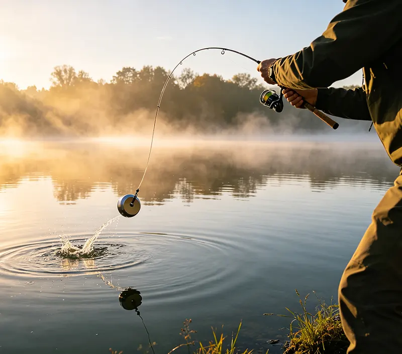 Corda de pesca magnética - Linha de pesca magnética forte especializada, à prova d'água e alta capacidade de carga. Corda de pesca magnética - Linha de pesca magnética forte especializada, à prova d'água e alta capacidade de carga.